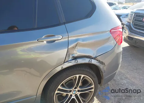 2015 BMW X3 Sdrive28I z USA, uszkodzony, nr VIN 5UXWZ7C54F0M82978